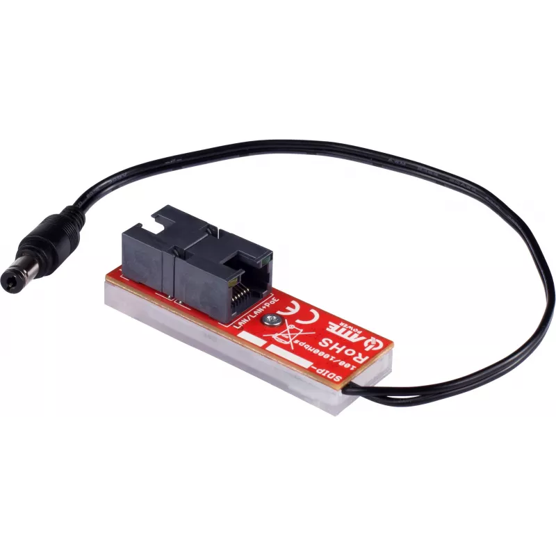 ATTE SDIP-12-124 Passieve PoE-injector 12V 24W Gigabit DIN-rail