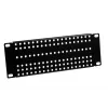 ATTE ADD-RACK10-2U1 10 inch 2U rackmontage-adapter met rechte gaten, zwart