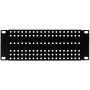ATTE ADD-RACK10-2U1 10 inch 2U rackmontage-adapter met rechte gaten, zwart