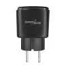 GreenBlue Op afstand bedienbaar WiFi-stopcontact, Android/iOS/Alexa/Google Home, timer, wattmeter, max 16A/3840W, GB735 B