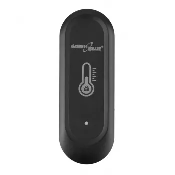 GRB GREENBLUE GB741 Outdoor WiFi temperatuur- en luchtvochtigheidssensor, Android/iOS, 3,0 V DC, 2xAAA, IP65