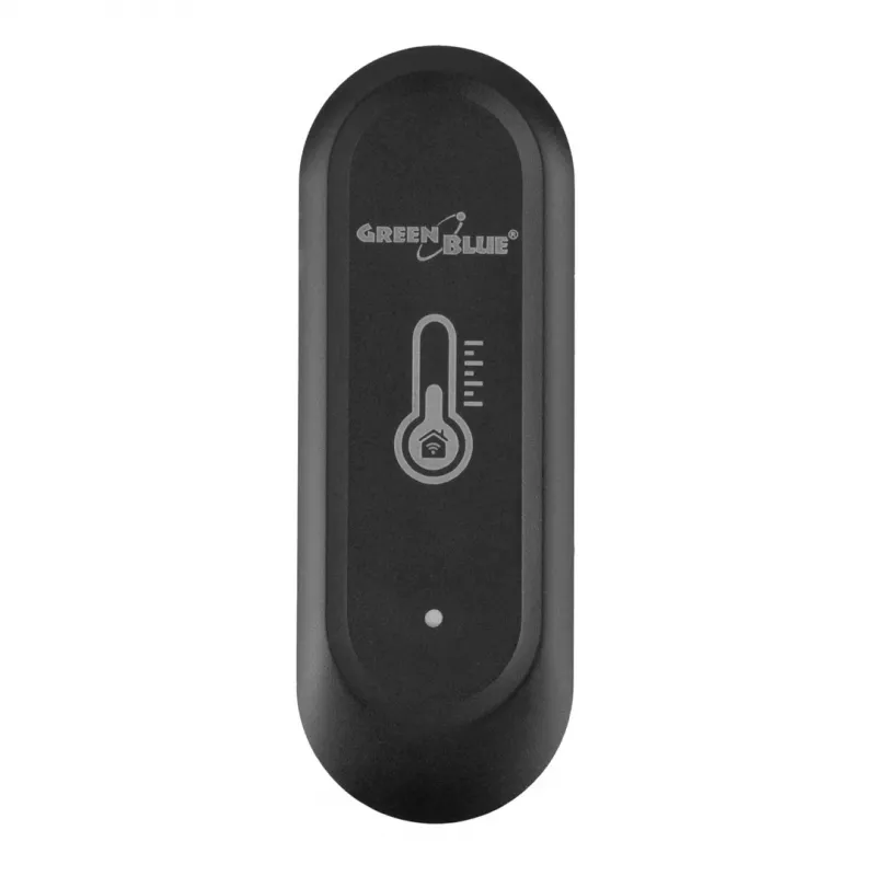 GRB GREENBLUE GB741 Outdoor WiFi temperatuur- en luchtvochtigheidssensor, Android/iOS, 3,0 V DC, 2xAAA, IP65