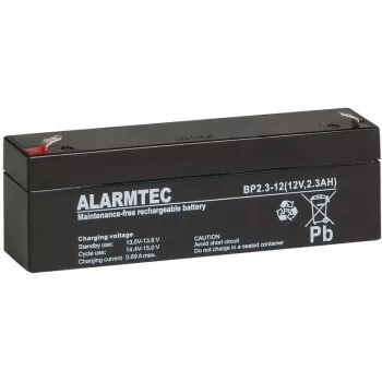 ALARMTEC BP 2,3-12 AGM accu 12V 2,3Ah
