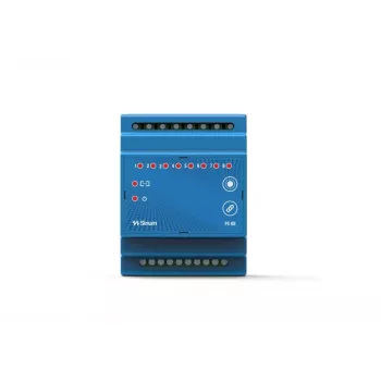 Draadloos DIN-rail relais PS-08 blauw Tech Sterowniki