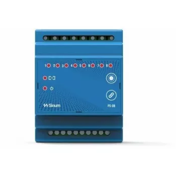 Draadloos DIN-rail relais PS-08 blauw Tech Sterowniki