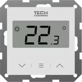Tech Sterowniki F-12B bedrade ruimtethermostaat wit