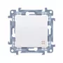 KONTAKT SIMON 10 module witte wisselschakelaar met schroefklemmen 10AX 250V