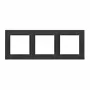 KONTAKT SIMON 10 zwart mat frame 3x