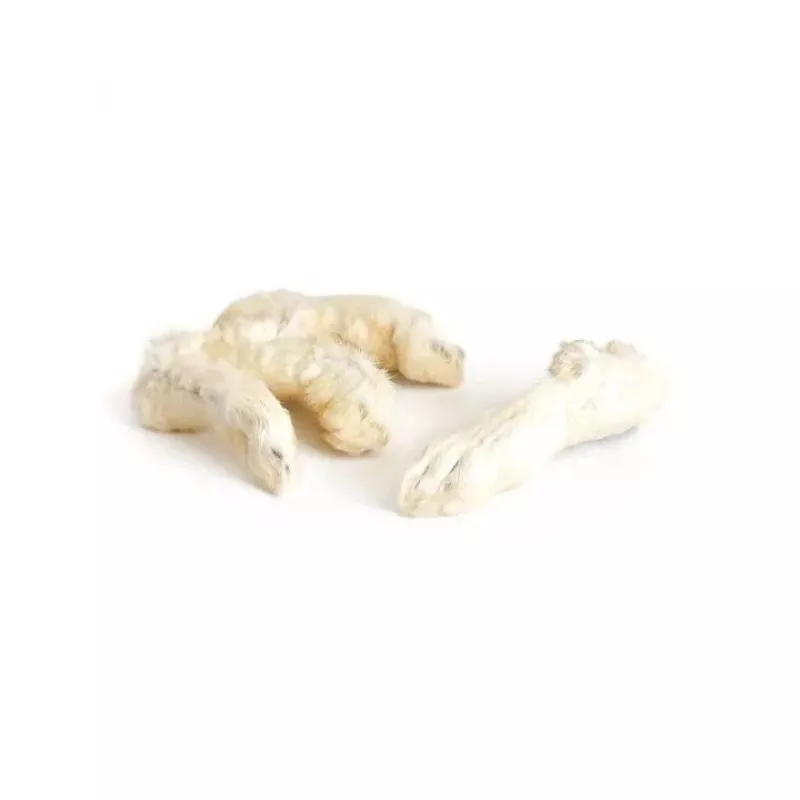 PETMEX konijnenpoten met vacht hondenkauwartikel 500g