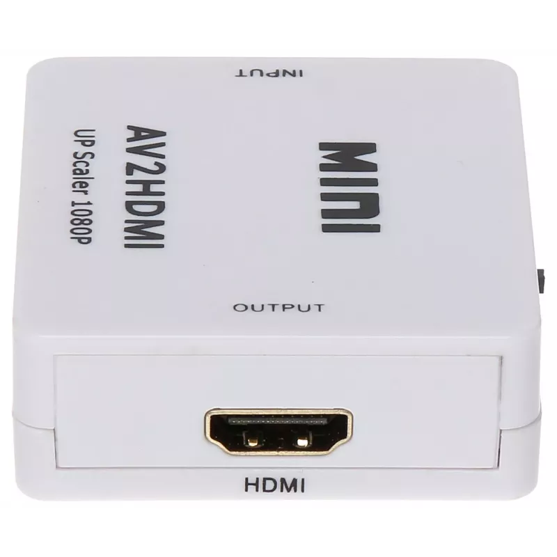 DELTA AV naar HDMI converter zwart