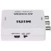 DELTA AV naar HDMI converter zwart