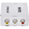 DELTA HDMI-naar-AV-converter - zwart