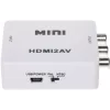 DELTA HDMI-naar-AV-converter - zwart