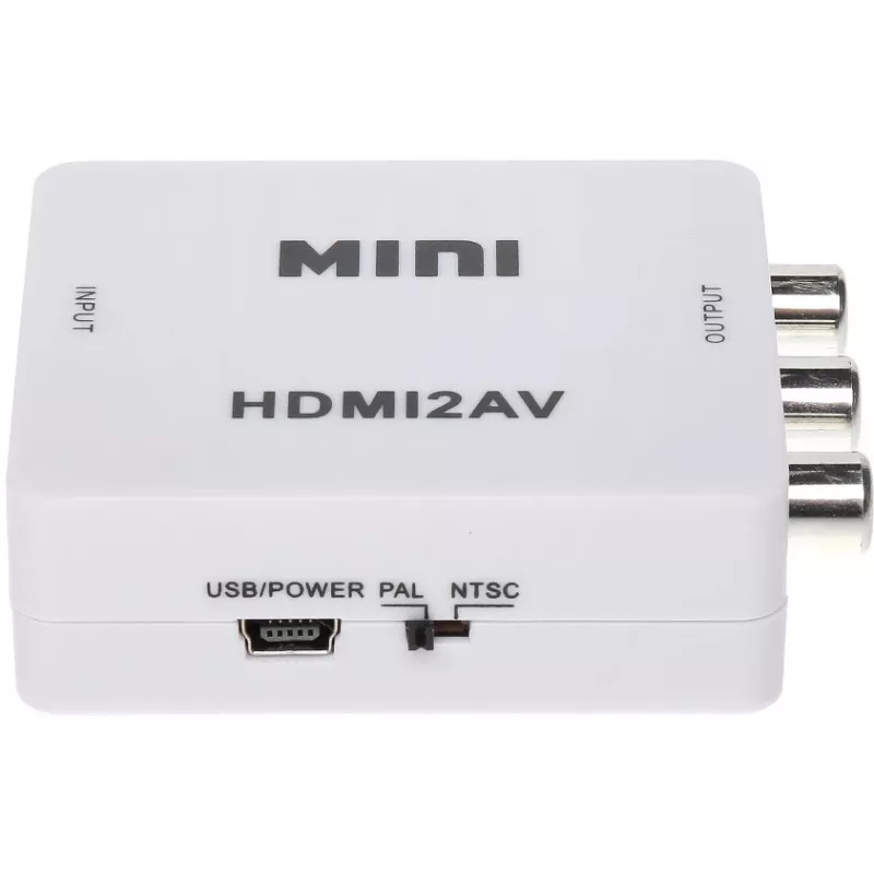 DELTA HDMI-naar-AV-converter - zwart