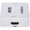 DELTA HDMI-naar-AV-converter - zwart
