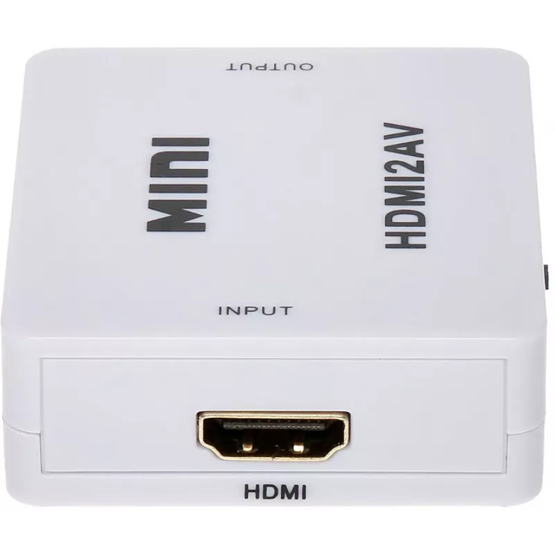 DELTA HDMI-naar-AV-converter - zwart