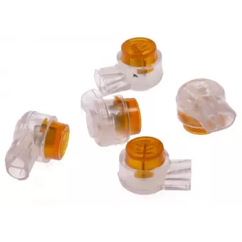 DELTA UY2-4CI/100 snijklemverbinder (IDC) 2-ader 100-pack geel