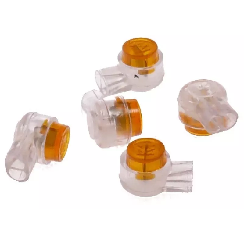 DELTA UY2-4CI/100 snijklemverbinder (IDC) 2-ader 100-pack geel