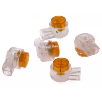 DELTA UY2-4CI/100 snijklemverbinder (IDC) 2-ader 100-pack geel