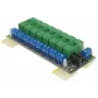 DELTA LZ-8/E stroomverdeeleenheid, 8 uitgangen, 10-30V DC, 8A, schroefklem