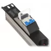 DELTA PD-6/R-2P overspanningsbeveiligde stekkerdoos 6 stopcontacten 2m kabel zwart