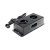 DELTA FPS-3S/CABLE meubelstekkerdoos met 3 stopcontacten, 1,5 m kabel, zwart