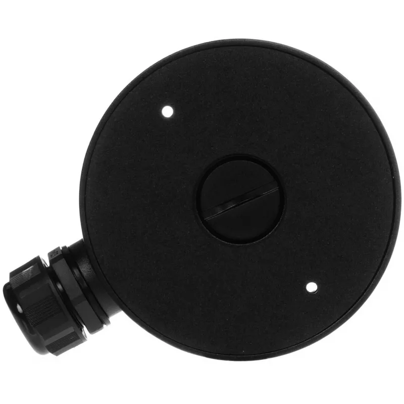 DELTA STG-1280ZJ-DM46(BLACK) aansluitdoos / camerabeugel, zwart, aluminiumlegering