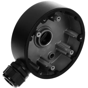 DELTA STG-1280ZJ-DM46(BLACK) aansluitdoos / camerabeugel, zwart, aluminiumlegering