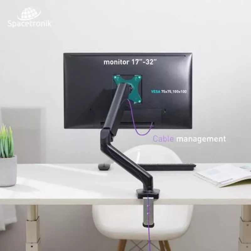 Spacetronik SPA-G110 tafelhouder voor monitor 17-32 inch