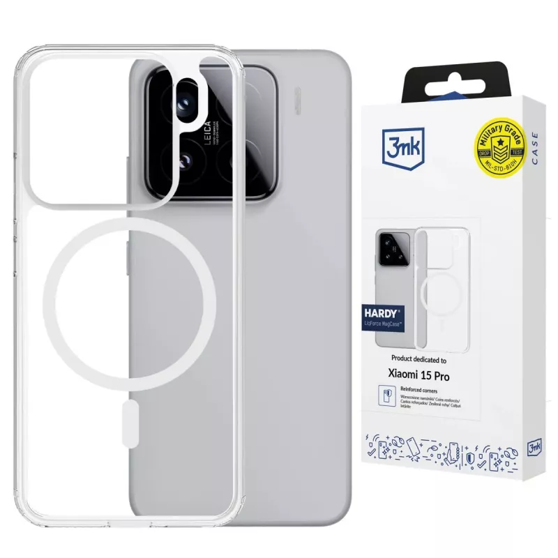 3MK PROTECTION Xiaomi 15 Pro - 3mk Hardy LiqForce MagCase backcover zwart