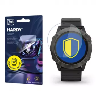 3MK PROTECTION Garmin Fenix 6X Pro - 3mk Hardy Fusion horlogebescherming