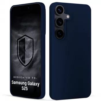 3MK PROTECTION Samsung Galaxy S25 - 3mk Hardy Mellow Case donkerblauw