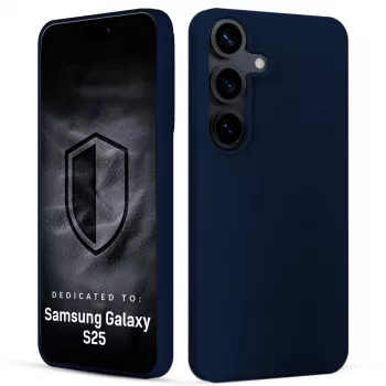 3MK PROTECTION Samsung Galaxy S25 - 3mk Hardy Mellow Case donkerblauw