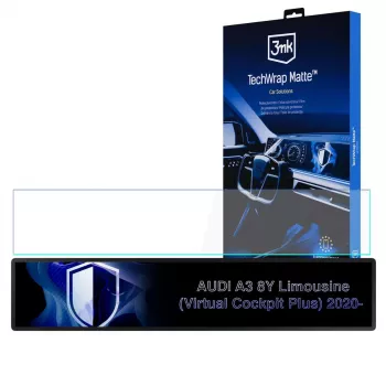 3MK PROTECTION AUDI A3 8Y Limousine (Virtual Cockpit Plus) 2020- - 3mk TechWrap matte cluster beschermfolie