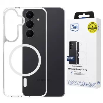 3MK PROTECTION Samsung Galaxy S26 FE - 3mk Hardy LiqForce MagCase zwart