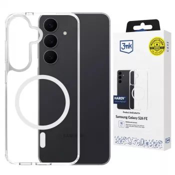 3MK PROTECTION Samsung Galaxy S26 FE - 3mk Hardy LiqForce MagCase zwart