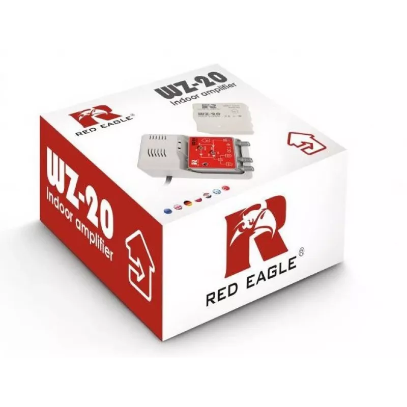 RED EAGLE DVB-T/T2 antenneversterker WZ-20