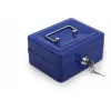 RED EAGLE BOX-150 metalen geldkist met cilinderslot, rood