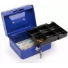 RED EAGLE BOX-150 metalen geldkist met cilinderslot, rood