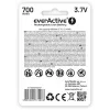 EVERACTIVE 16340 3.7V 700mAh oplaadbare Li-ion-accu met beveiligingscircuit (1 stuk)