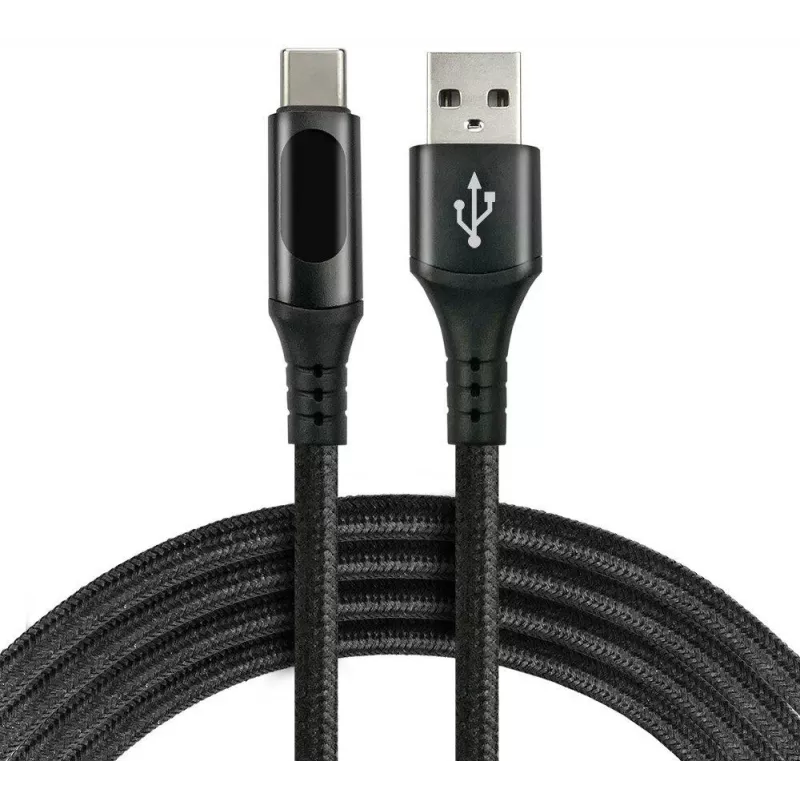 everActive CBB-2CBL USB-A/USB-C LCD-kabel 200cm 3A