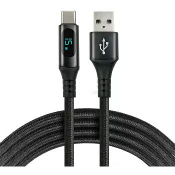 everActive CBB-2CBL USB-A/USB-C LCD-kabel 200cm 3A