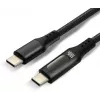 USB-C naar USB-C kabel 100cm 100W PD LCD-display everActive CBB-1PD5L