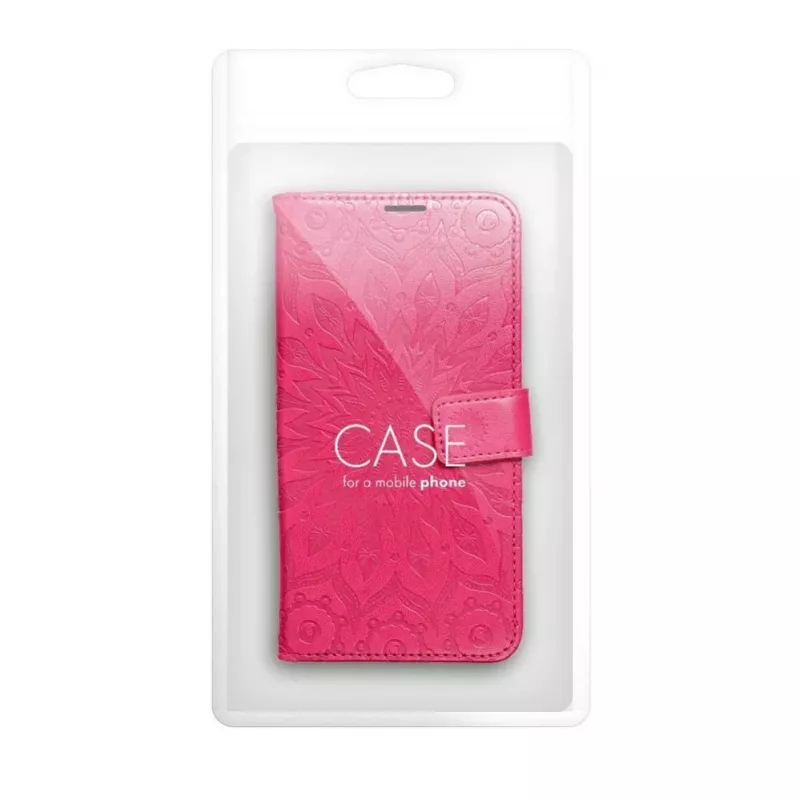 OEM flipcase voor iPhone 17 / 18 Mezzo Book Mandala magenta