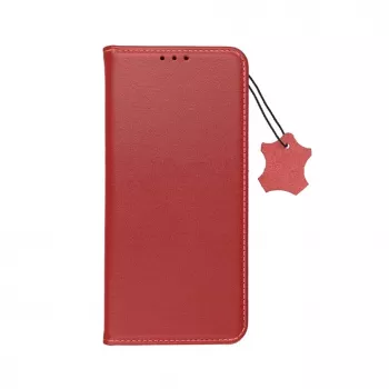 OEM flipcase voor iPhone 17 Pro / 18 Pro Smart Pro Book leer bordeauxrood