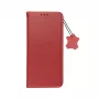 OEM flipcase voor iPhone 17 Pro / 18 Pro Smart Pro Book leer bordeauxrood