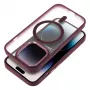 OEM hoesje voor iPhone 17 Pro Max matte Mag Cover compatibel met MagSafe rood