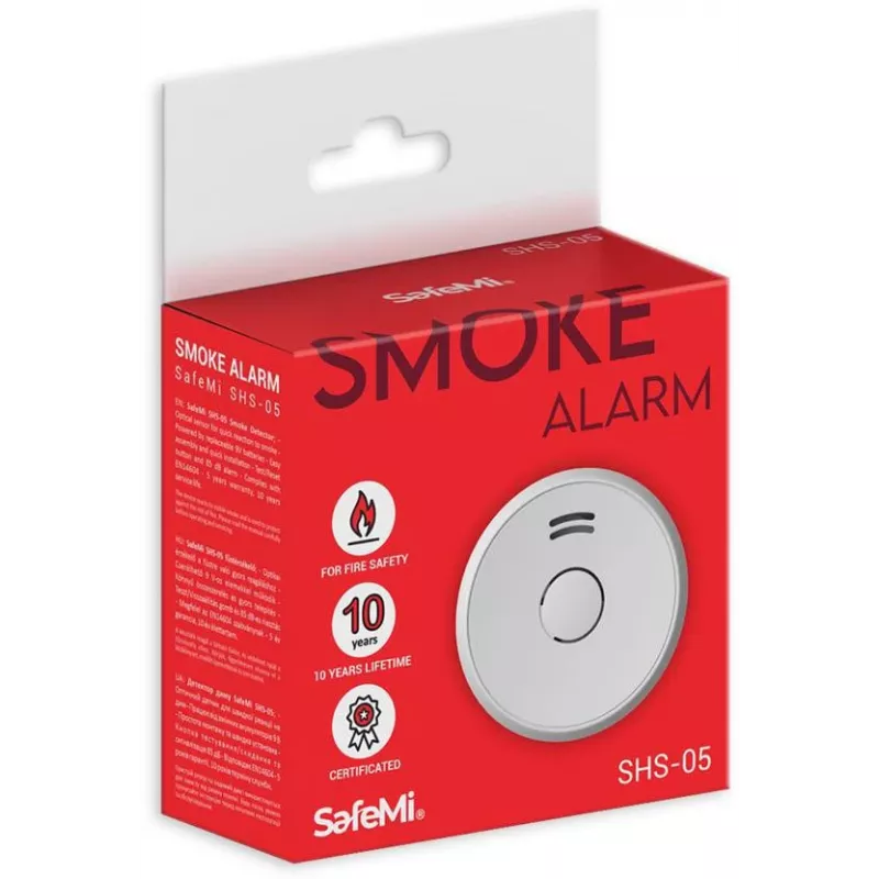 SAFEMI SHS-05 batterijgevoede rookmelder