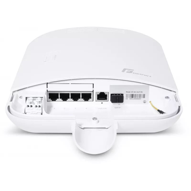 GETFORT GF-411-GUF-PO industriële outdoor PoE-switch 4GE+1GE+1SFP IP65