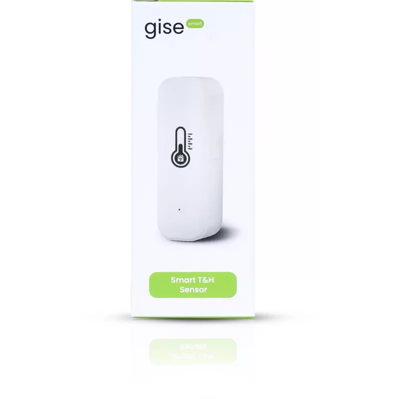 GISE slimme temperatuur- en vochtigheidssensor Wi-Fi wit | Tuya | GTHS-WF-01-W